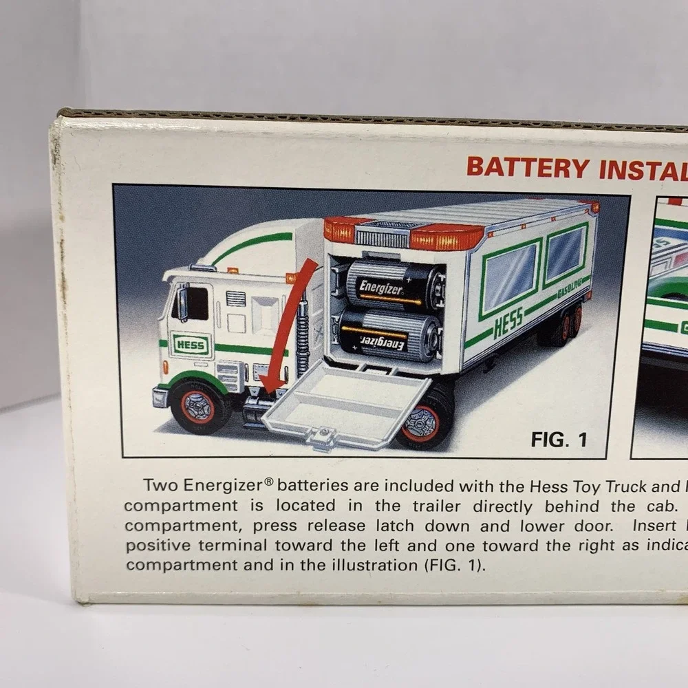 RARE Vintage 1997 HESS Toy Truck and Racers -‎ NEW In Original Box